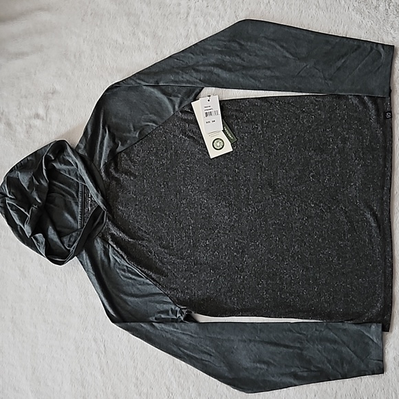 *NWT* Threads 4 Thought Color-block Raglan Hooded Tee - Picture 1 of 7